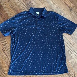 Greg Norman Play Dr Men's Polo-Martini Glasses